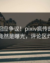 圈内人回应争议！pixiv疯传的爆料背后竟然是曝光，评论区炸裂