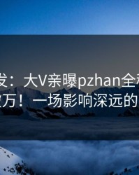 Pixiv突发：大V亲曝pzhan全程，评论数破万！一场影响深远的风波
