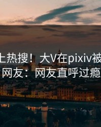 了解冲上热搜！大V在pixiv被爆热点，网友：网友直呼过瘾