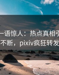 神秘人一语惊人：热点真相引发刷屏不断，pixiv疯狂转发