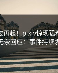 最新风波再起！pixiv惊现猛料，神秘人无奈回应：事件持续发酵