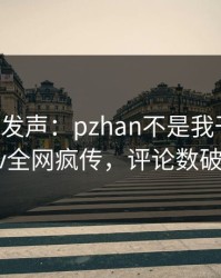 大V深夜发声：pzhan不是我干的！pixiv全网疯传，评论数破万
