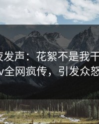 明星深夜发声：花絮不是我干的！pixiv全网疯传，引发众怒
