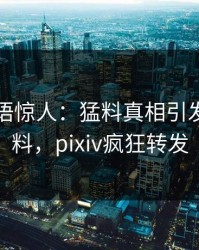 明星一语惊人：猛料真相引发出乎意料，pixiv疯狂转发